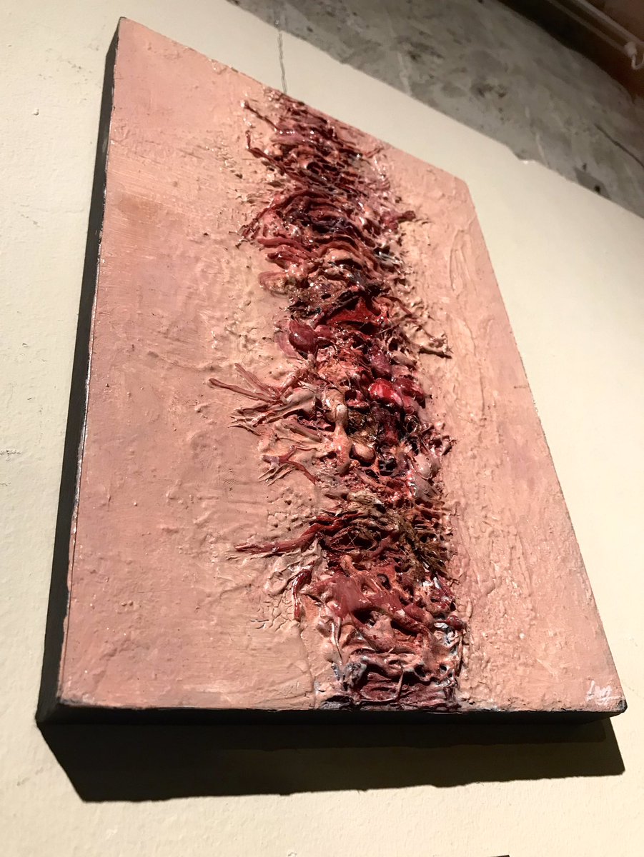 繁殖
アクリル　グルーガン
190×294mm