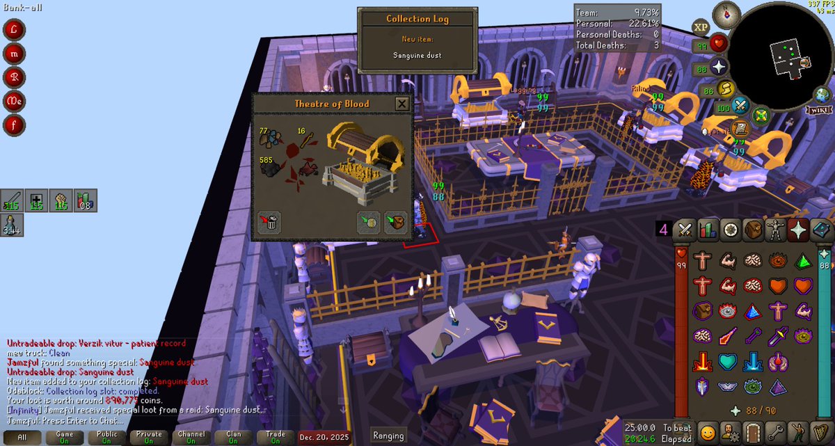 Sanguine Dust 447 hmts