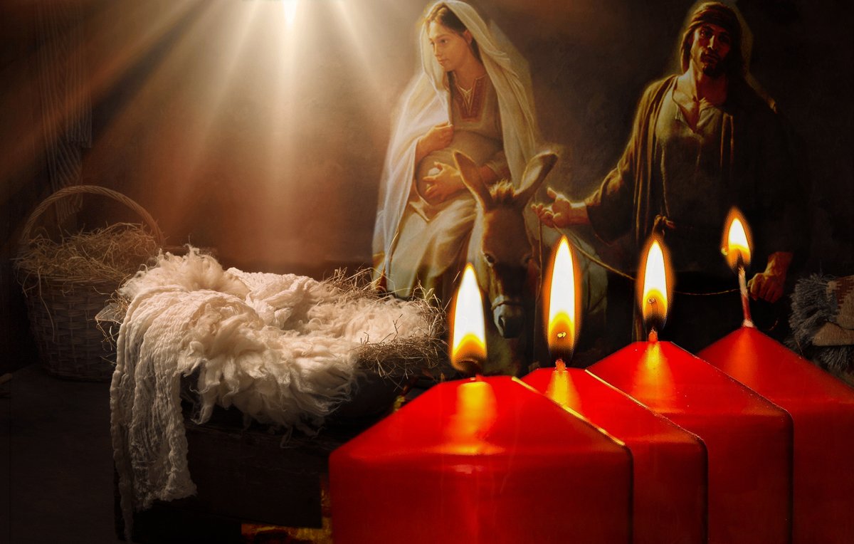 Het is vandaag de vierde zondag van de advent.