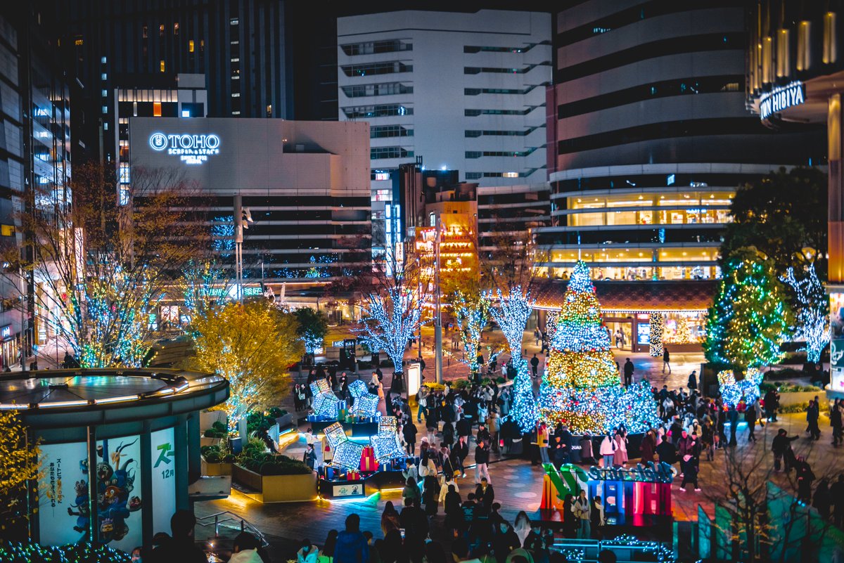 muto_photo's tweet image. 街が光で溢れる季節