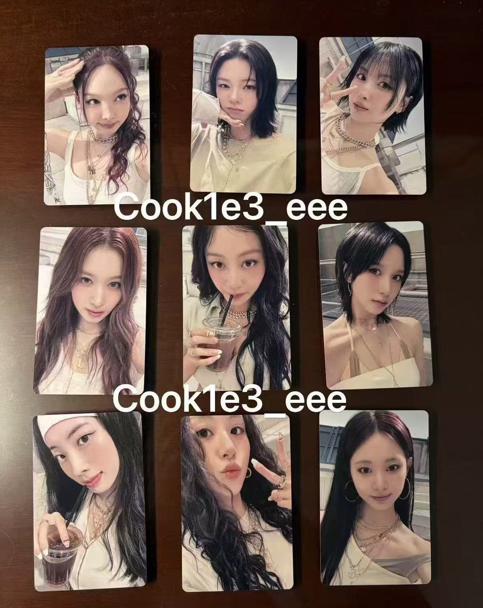 TWICE THIS IS FOR YIZHIYU / YZY VCE 1.0 PHOTOCARD PREVIEWS ! ctto.