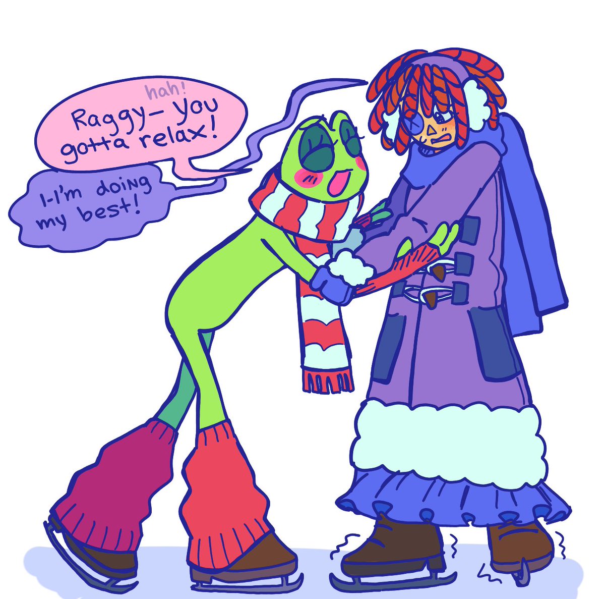 M00NBUGGIES's tweet image. yuri on ice (skates)! #TADC