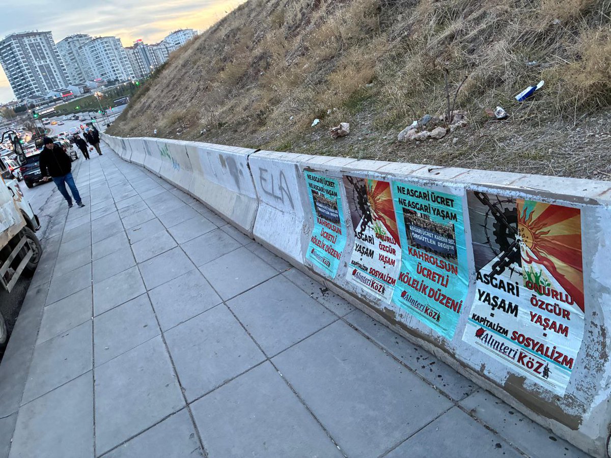 📌Kampanya Afişlerimiz Mamak’ta

Alınteri ve KöZ olarak birlikte başlattığımız asgari ücret sefaletine karşı insanca yaşam kampanya afişlerimiz Mamaklı emekçilerle buluştu👇

alinteri10.org/2025/12/21/kam…