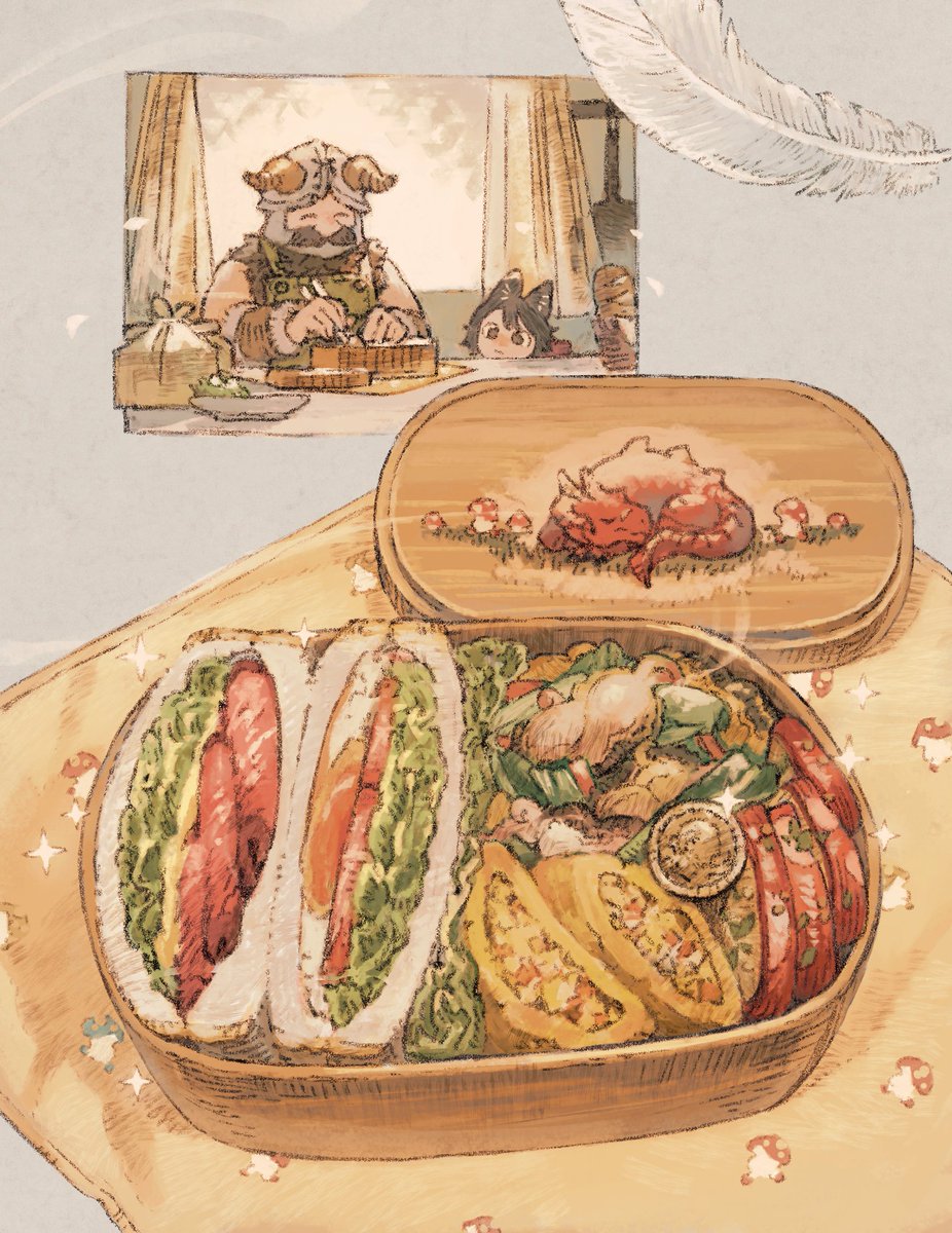 ダンジョン飯のファンアートでした！ #今年も残りわずかなので今年一番伸びた絵を貼る