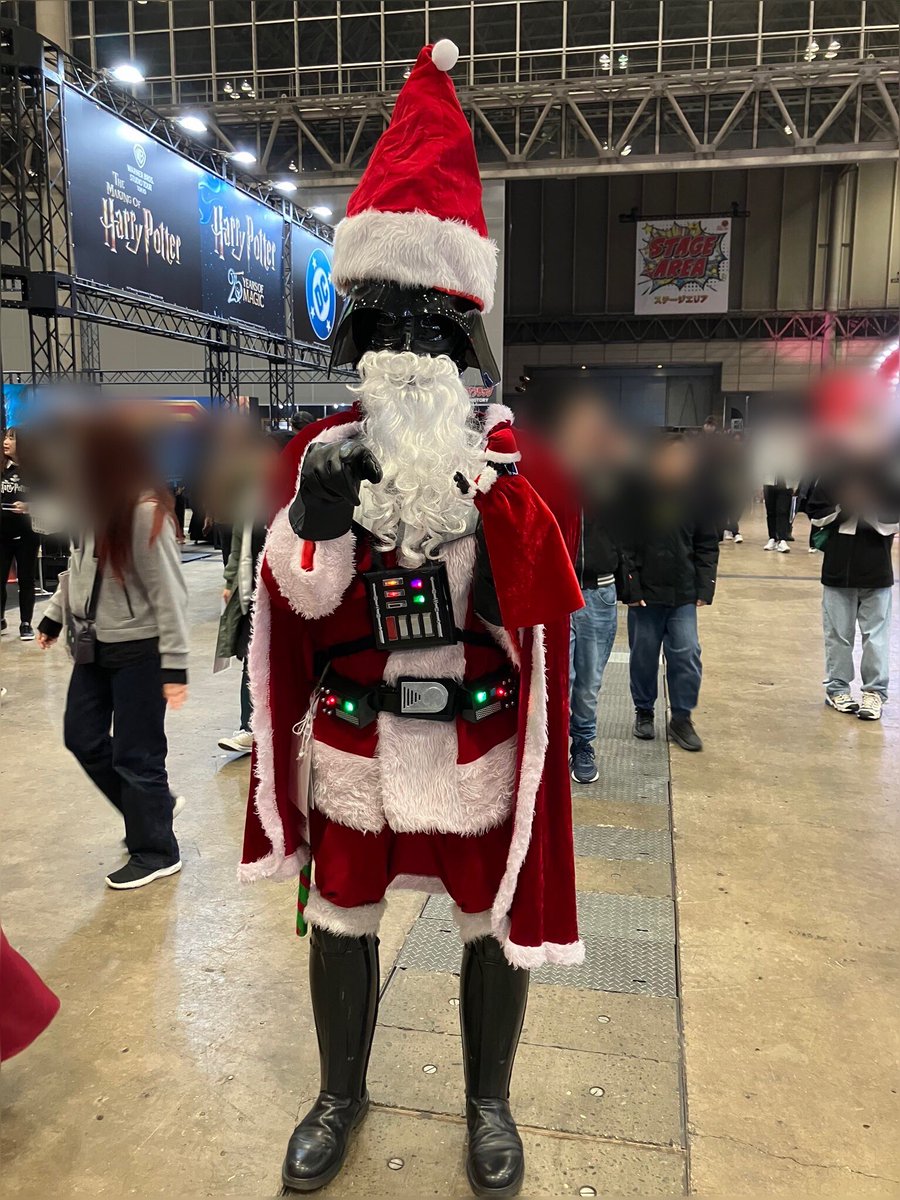 そういえばコミコンにサンタベイダーがいたよ