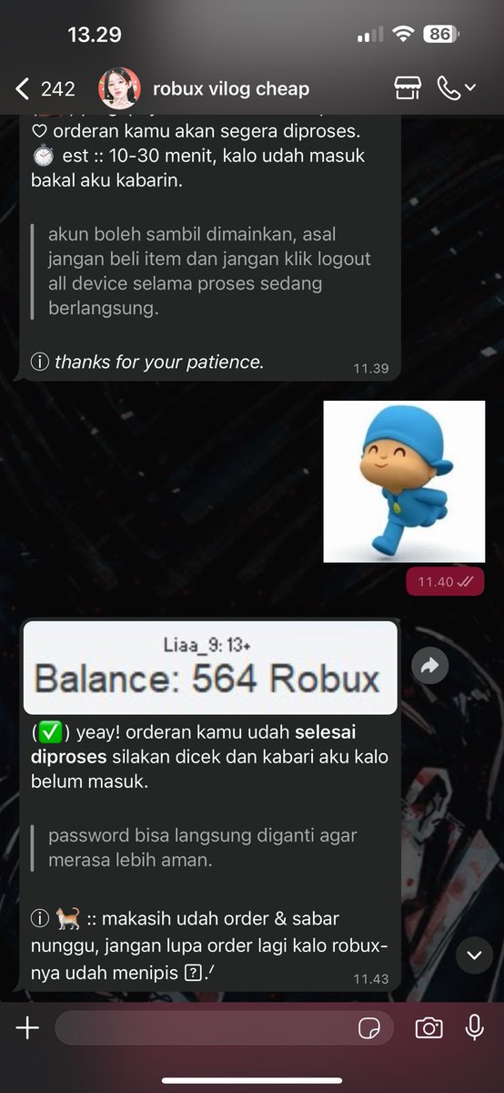 budakmorfem's tweet image. jiiirrss beli robux disini trusted &amp;amp; murah (the cheapest one ive found so far), jujur ga expect juga cepet bgt prosesnya, it only takes 4 min🙂‍↕️ def would buy here again🫶 @libppsy