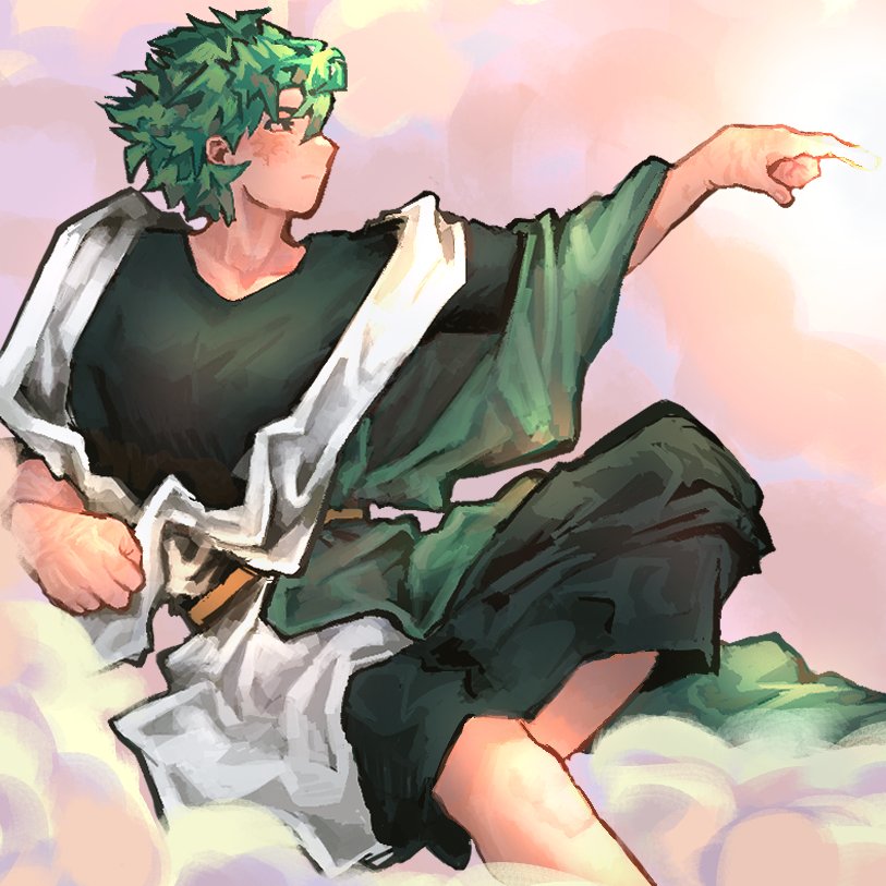 3/3 izuku close up omgggg i lovehim