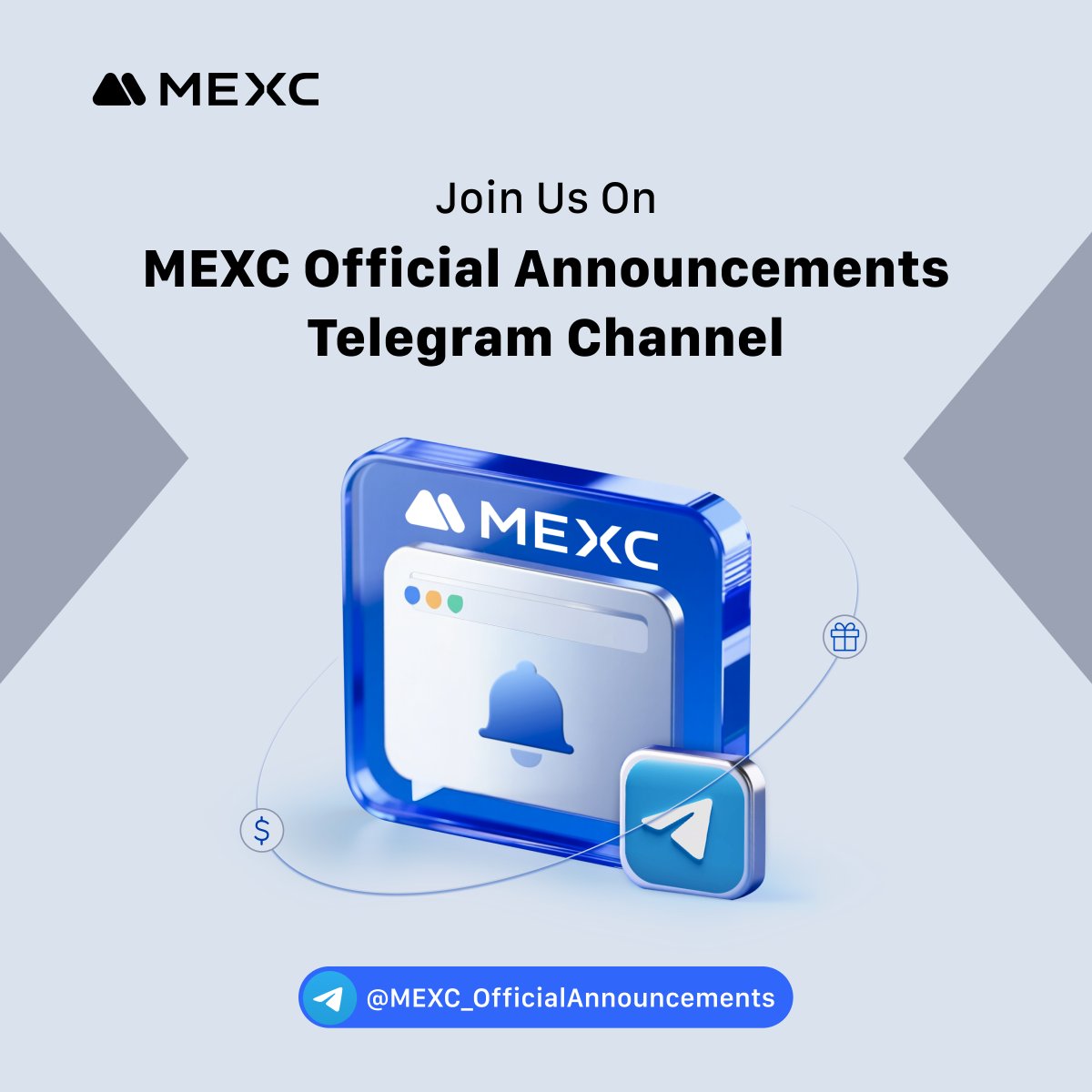 Stay ahead with MEXC Official Announcements! 

Get real-time new listings, latest events, and company updates delivered instantly.

👉 Join now: t.me/MEXC_OfficialA…