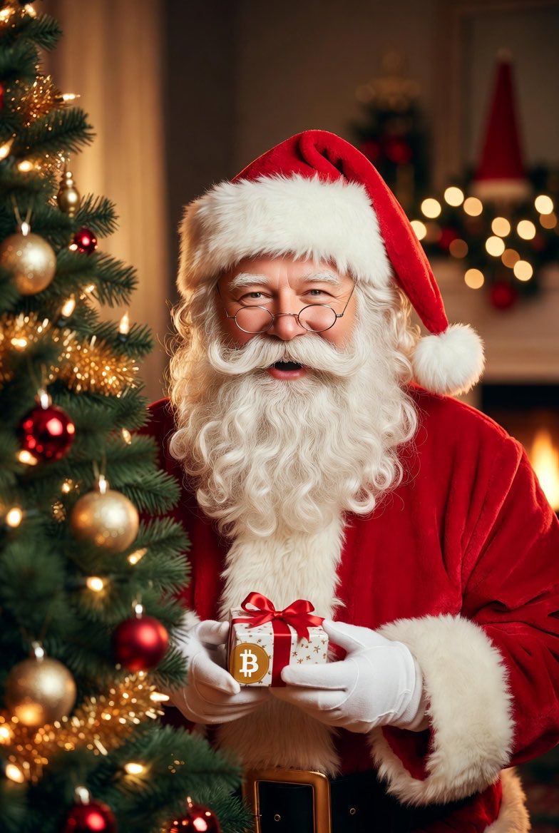 This year, I asked Santa for a Bitcoin Christmas - based on the current price, I think he is getting off cheap!