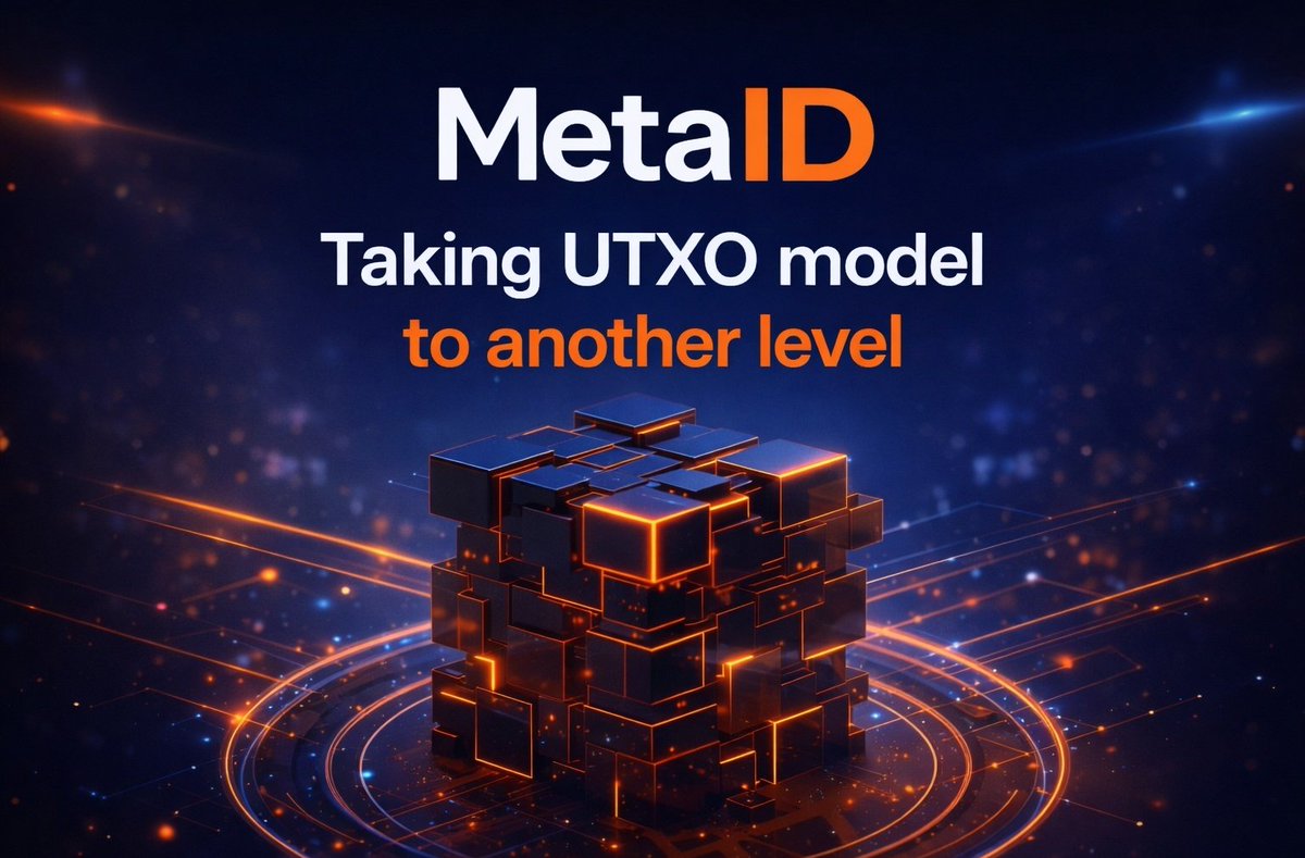 METAID : Taking the UTXO model to another level.

Identity, data, and applications - all native to Bitcoin’s UTXO design.
This is not theory.
This is infrastructure. ⚡️

Check out idchat.io - The Bitcoin Telegram
