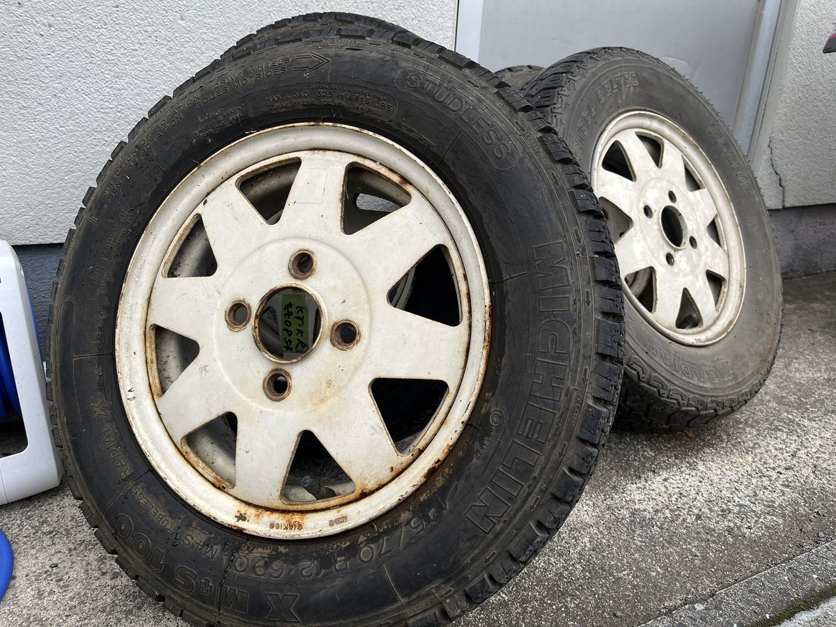 たくみさん専用 今回の旅で大きかったこととしてはずっと探し続けていたKTサンバー世代