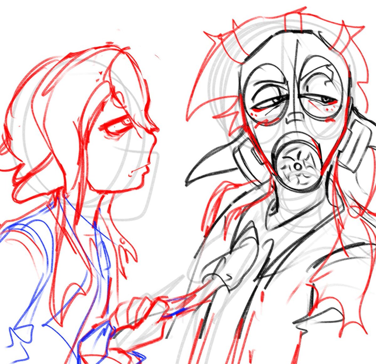 DECOSPLAT's tweet image. a few wips to feed the last 2 valmask fans