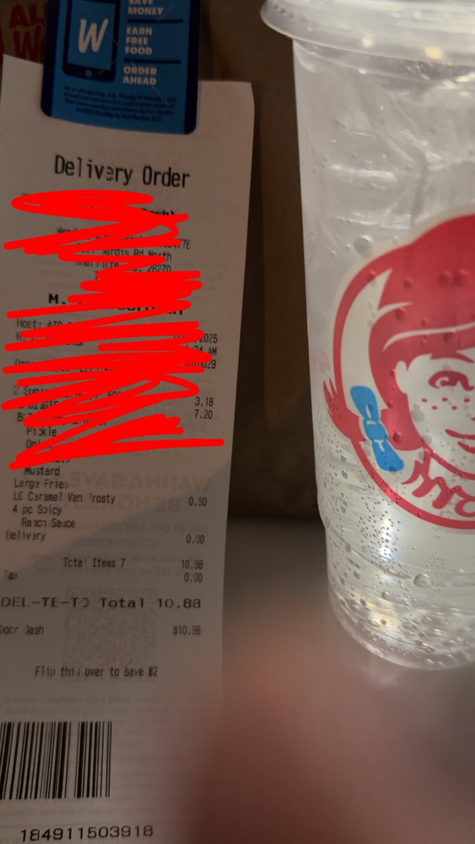 Major_Mitch's tweet photo. Hey @Wendys this Vanilla Frosty with Caramel swirl is very clear. Yall alright? https://t.co/XFvueiVCKO