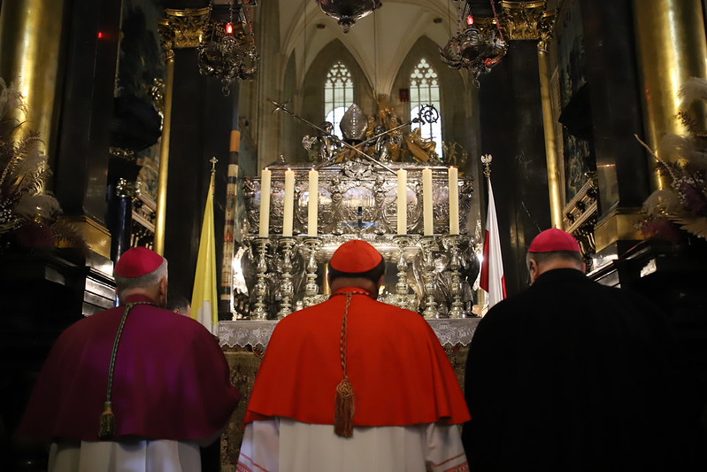EpiskopatNews's tweet image. W sobotę, 20 grudnia, miał miejsce ingres kard. Grzegorza Rysia, nowego metropolity krakowskiego, do bazyliki archikatedralnej na Wawelu.

#Zdjęcia z uroczystości: flic.kr/s/aHBqjCEiNR
#Relacja: episkopat.pl/doc/239990.Kar…