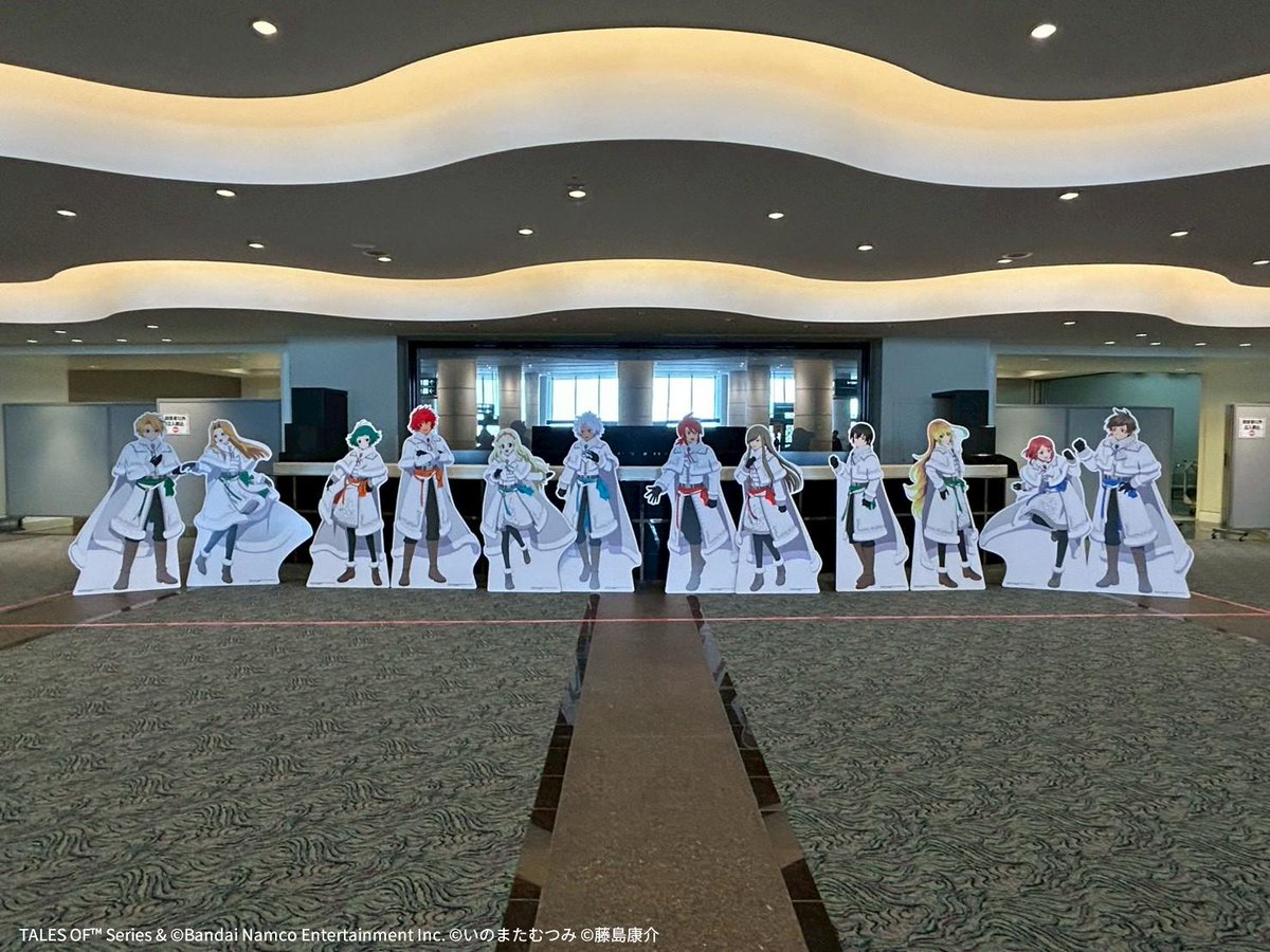 テイオケ2025 】 ただいま開場しました！ 描きおろしイラストの等身