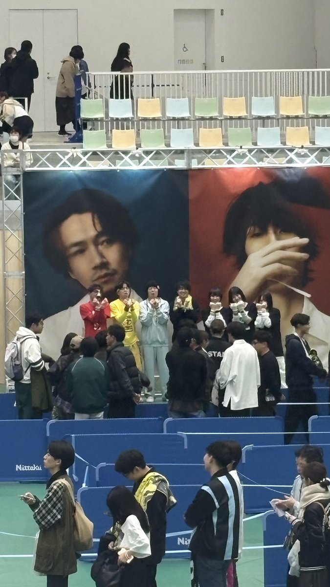 ついったーで見たことある方らしき人がいてつい撮ってしまいましたご