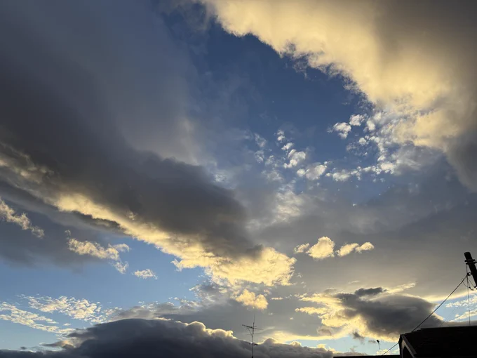 空がカッコイイー