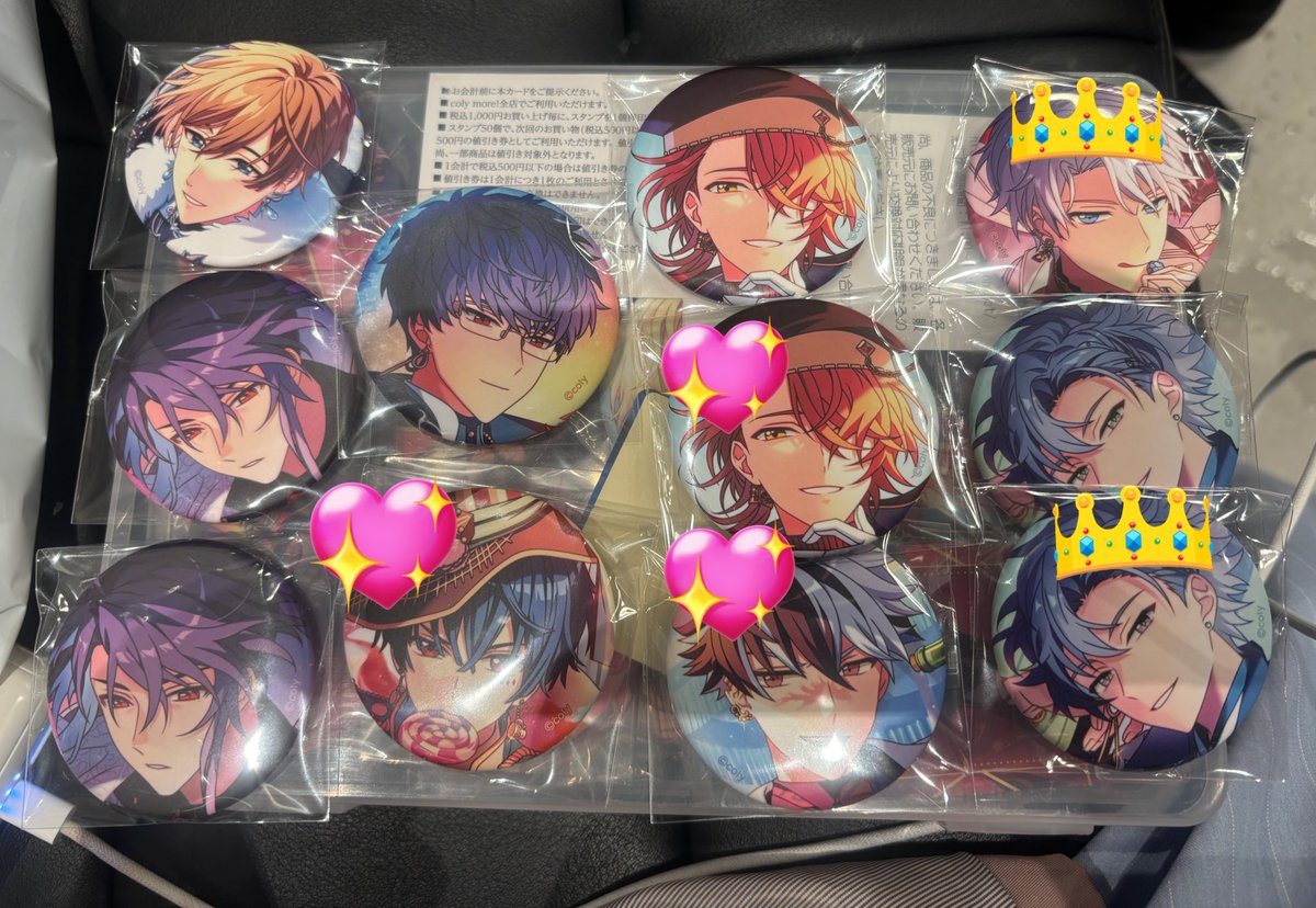 交換】魔法使いの約束 まほやく 6周年 缶バッジ MwW3 MwW2 心斎橋 譲