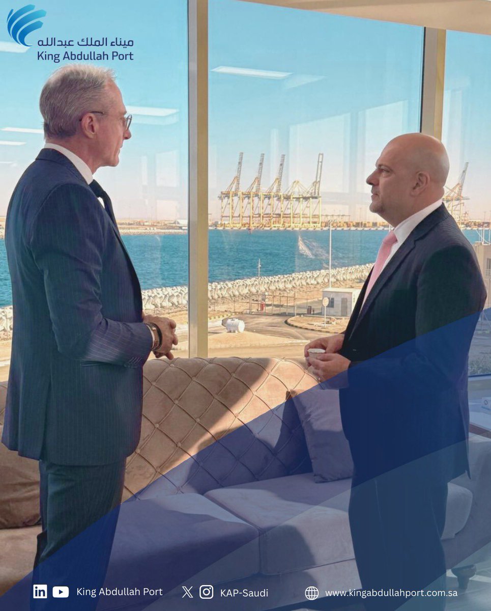 King Abdullah Port | ميناء الملك عبدالله tweet media