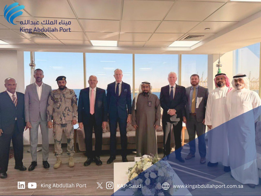 King Abdullah Port | ميناء الملك عبدالله tweet media