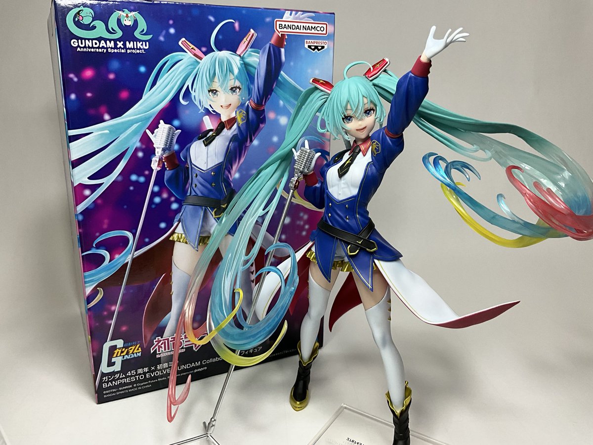 ガンダム45周年×初音ミク BANPRESTO EVOLVE-GUNDAM Collaboration