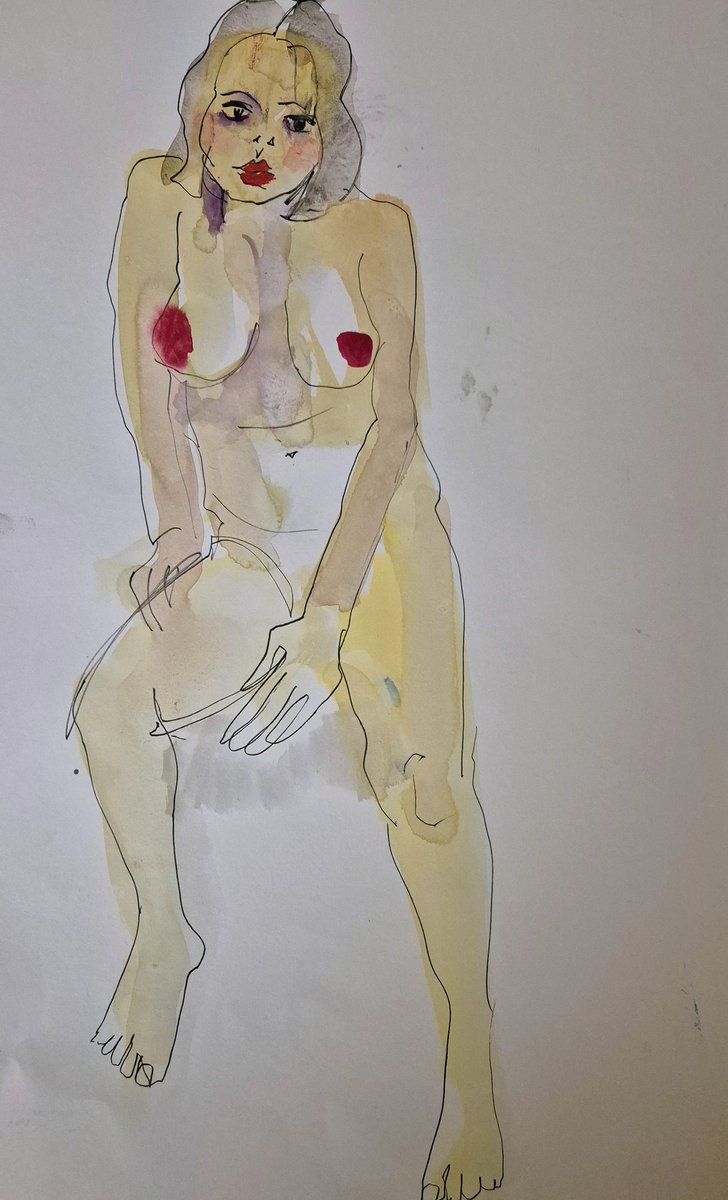 #croquis rapides du 20 decembre chez mon amie Jacqueline Gainon
C'est #cadeau !!

#Avent 🎄🎄🎄