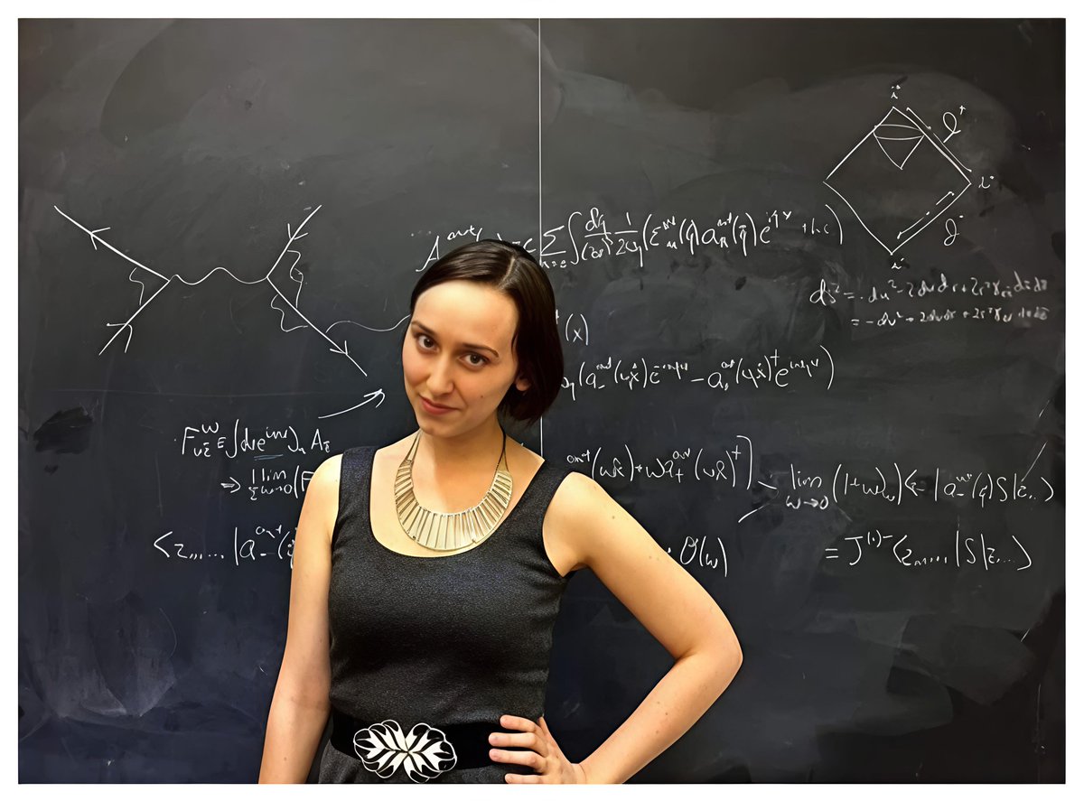 Ganeshuor's tweet image. Sabrina Pasterski is a physicist widely recognized for her early talent and deep interest in fundamental physics. 

As a teenager, she demonstrated remarkable engineering skill, including building and flying a small aircraft she designed herself. These early achievements drew…