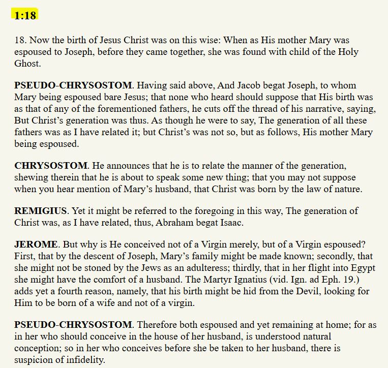 Michael65413248's tweet photo. References:
#StJoseph webpage
https://t.co/2wAcP3cU9N
movie
https://t.co/HPfwJHgygG
#Matthew1:18-24
Saints' Commentaries #CatenaAurea
Extracts
https://t.co/bwl7lvbfiq
https://t.co/g5RHO1xEZH
https://t.co/qndqKobjkU
Passage starts here↙️
Click https://t.co/90nUOKUWnK https://t.co/6MWK6pVX2r
