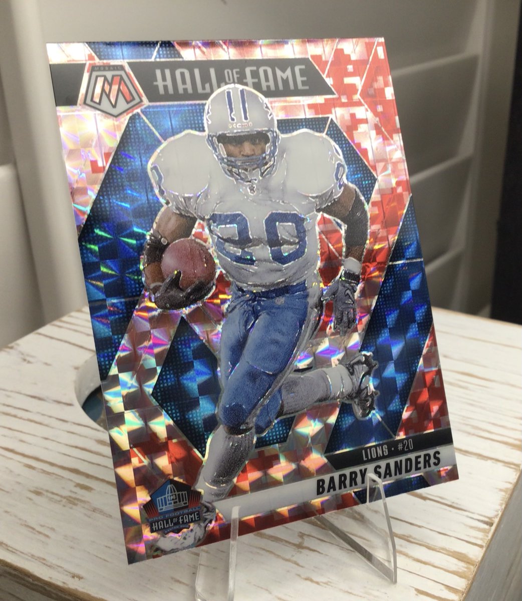 du47222292's tweet image. Last Giveaway - 2025 Panini Mosaic  Barry Sanders
#Giveaway #Lions 
Like🏈Follow🏈Repost🏈
Greatest  ever?  Might  be…