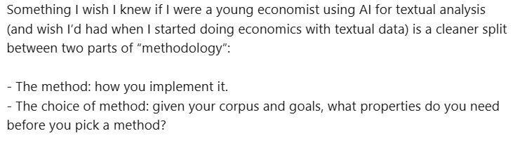 EconomicMisfit's tweet photo. Using AI for Text Analysis 

More info: https://t.co/xpgshETasV https://t.co/bCLpyLAyhn