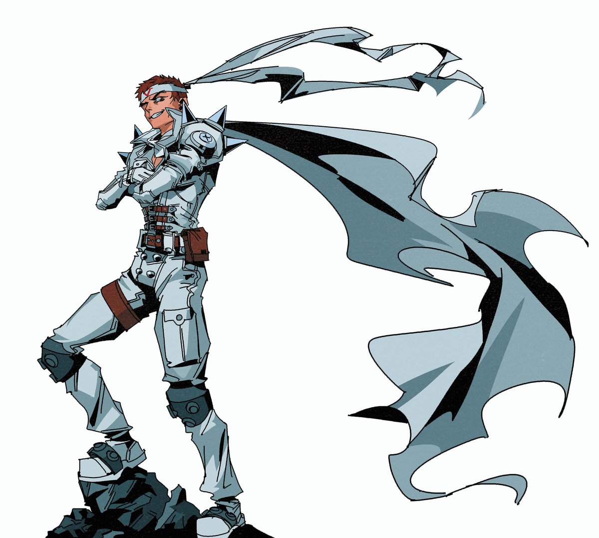 Navy_n_Azure's tweet image. Jin Saotome Commission 
Art by @EKM0528 ⬇️
crepe.cm/@ekm22803

#Capcom #Cyberbots #MVC