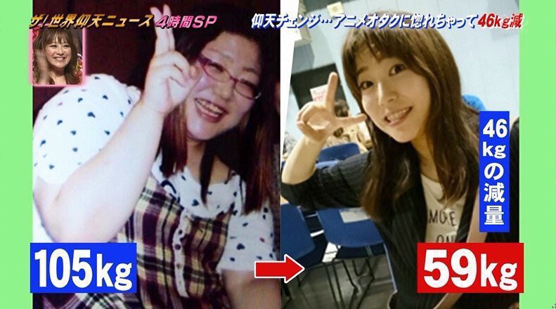 推しに憧れて激ヤセしたヲタク