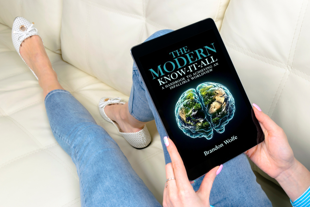 “The Modern Know-it-all” is not for the comfortable. It’s for those ready to confront their own illusions — rigorously, honestly, for real. #DeepThinkers  <a href="/bworldlyminded/">Brandon Wolfe</a> Buy Now --> allauthor.com/amazon/101844/