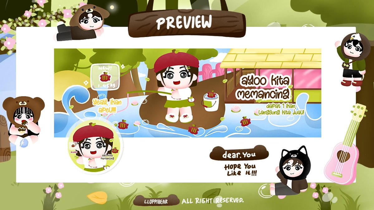 hawoo, bantu repost yaa xiexieee!!

rayaa punya 4 rs bocil memancing, bisa langsung ditake di dm rayaa >< price 20k yaa free retext!! XIEXIEEE, MARII JAJANKK!!! 🥺👧🏻🍀🧸🍎🥛🍓🍭

#zonauang