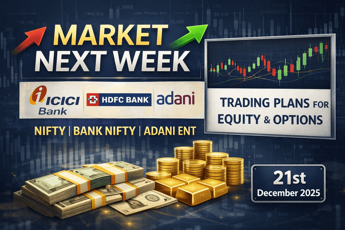 sahluwalia032's tweet photo. Market Next Week | Must Watch

Watch now 👉 https://t.co/DVCjmaWcnD

Sharing my Market Next Week trading plans covering:
• ICICI Bank, HDFC Bank, Adani Enterprises.
• Equity & options strategies (option selling and option buying).
• Nifty, Bank Nifty, Sensex & Midcap Nifty outlook.