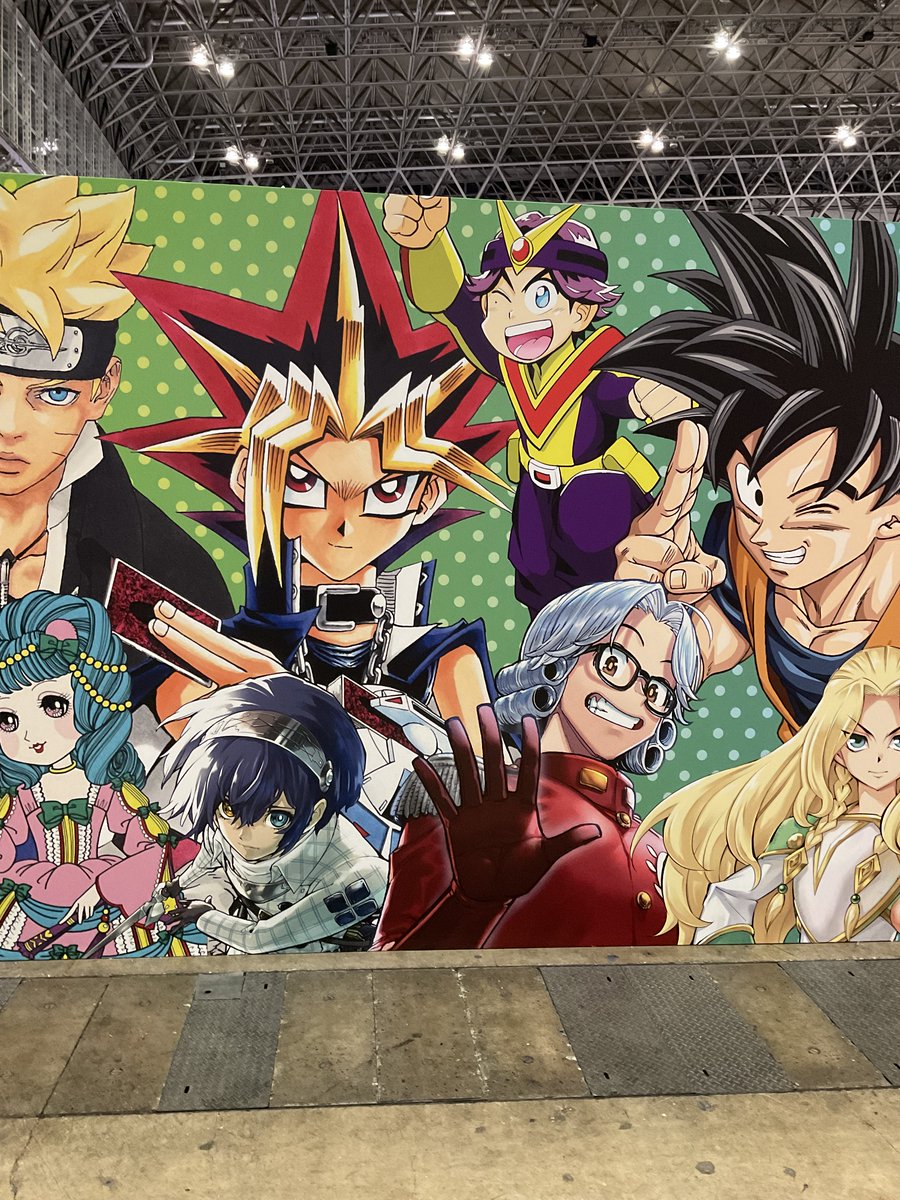 ジャンフェスに行って来ました〜 遊戯さんと先生 芝田先生と三条先生の