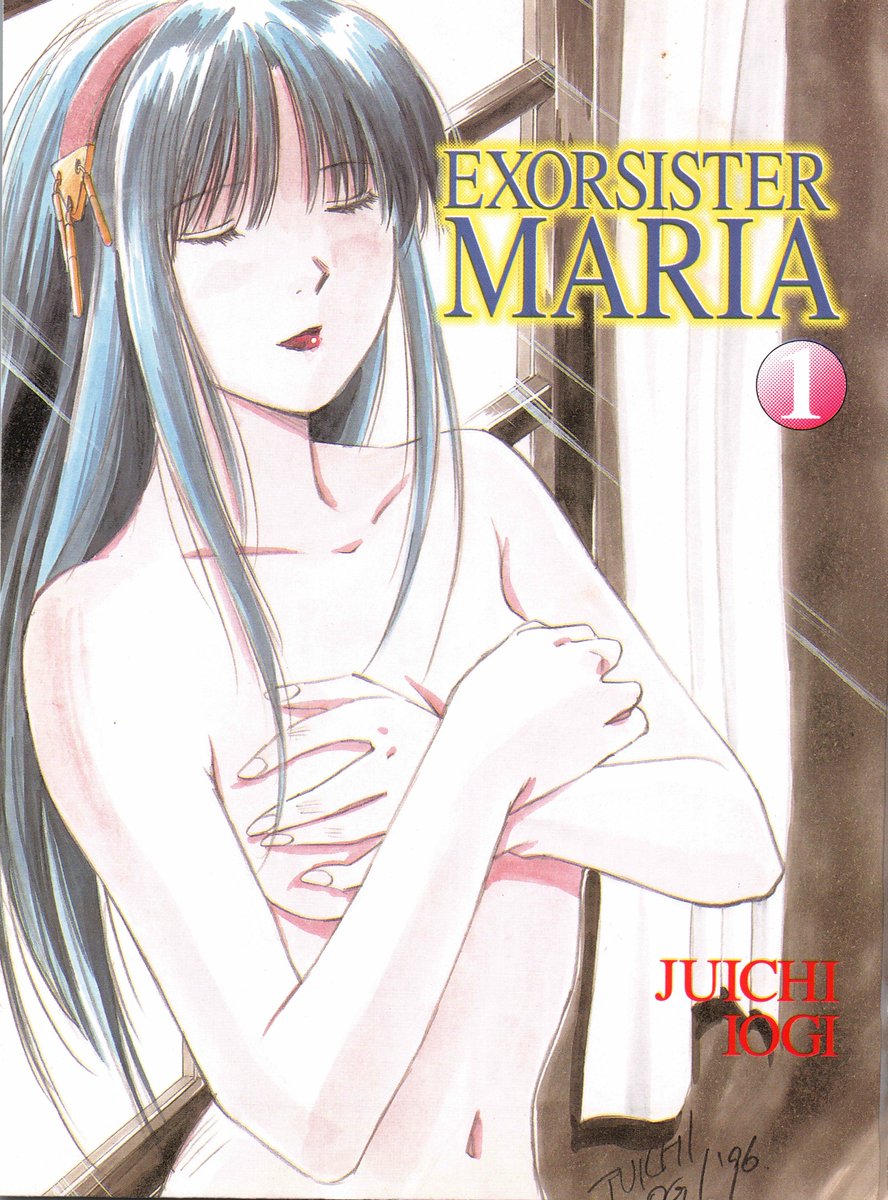 🌙🔥 EN 2026, LE SEINEN DES ANNÉES 90 FAIT SON GRAND RETOUR ! 🔥🌙  Humour, surnaturel et vibes manga 90’s s’invitent à nouveau avec une nouvelle série signée IOGI Juichi : 👉 Exorcister Maria, un seinen culte en 2 tomes, initialement publié en 1996 chez Akita Shoten ✨  ✨ Quand