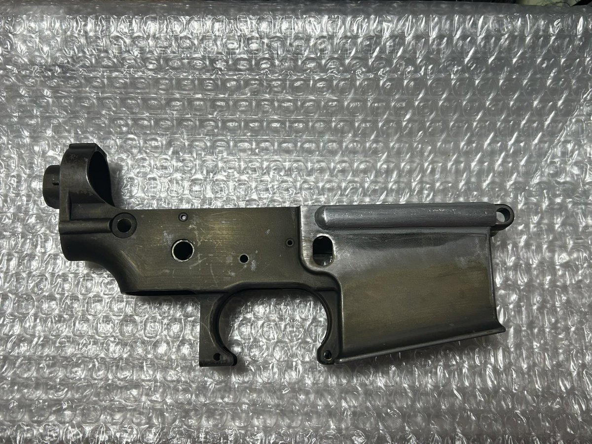 M608サバイバルライフル改修 アルミから切り出したパーツを接着