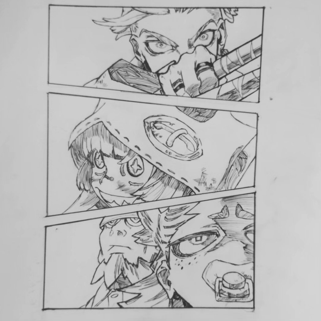 medov9c's tweet photo. Done.
#GACHIAKUTA #manga #drawing https://t.co/g8qAPQBtSC