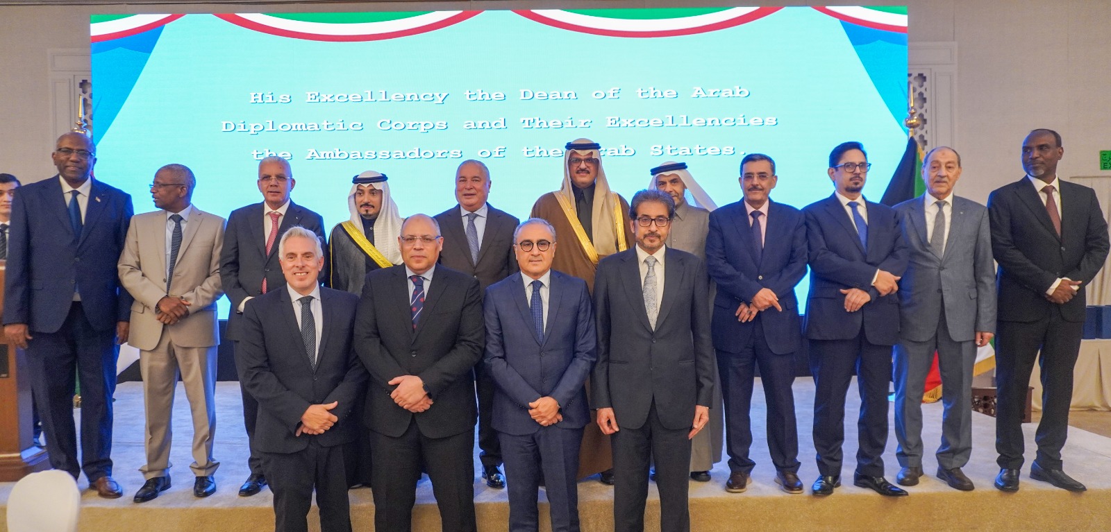 عمادة السلك الدبلوماسي تعقد اجتماعها السنوي . برعاية عميد السلك الدبلوماسي سفير طاجيكستان لدى البلاد #الكويت 