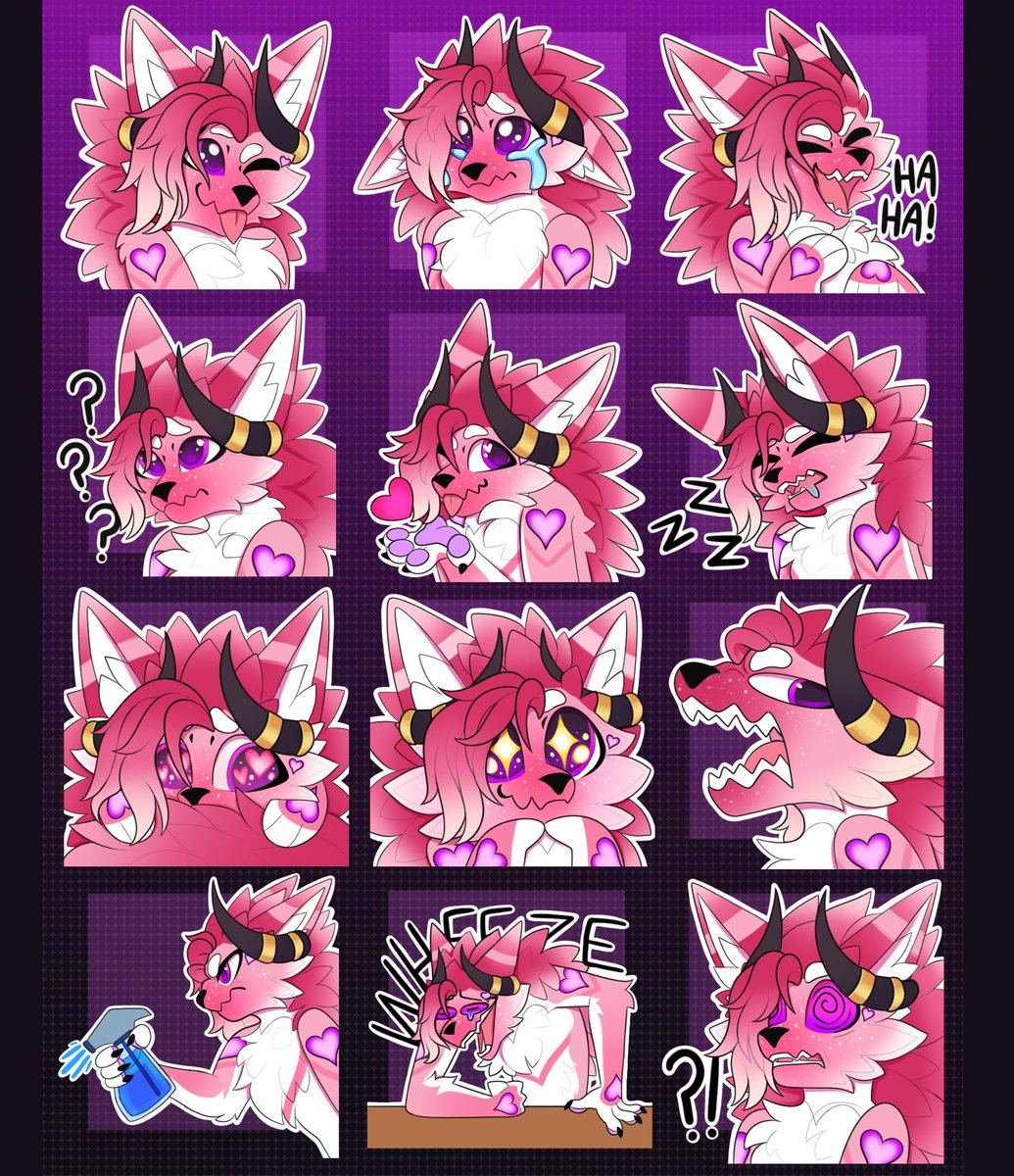 kozke_'s tweet image. Nova stickers colored for a customer on discord!! Working on new novabeast sticker base packs rn btw 👀 
#novabeast #vrchatfurry #furrycomm #furrybase