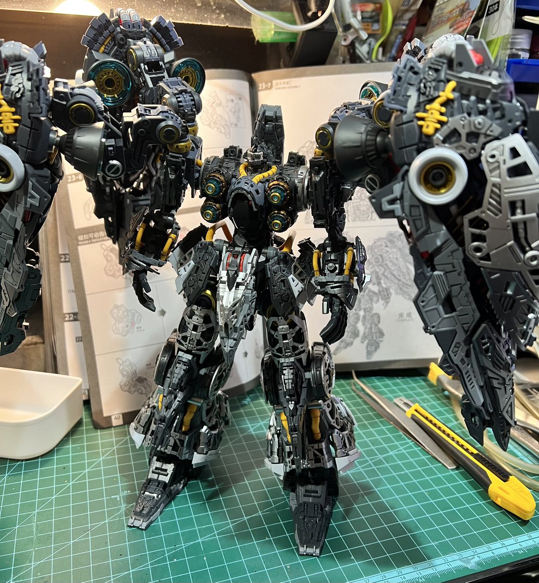 sumis600's tweet image. 途中経過、フレーム完成