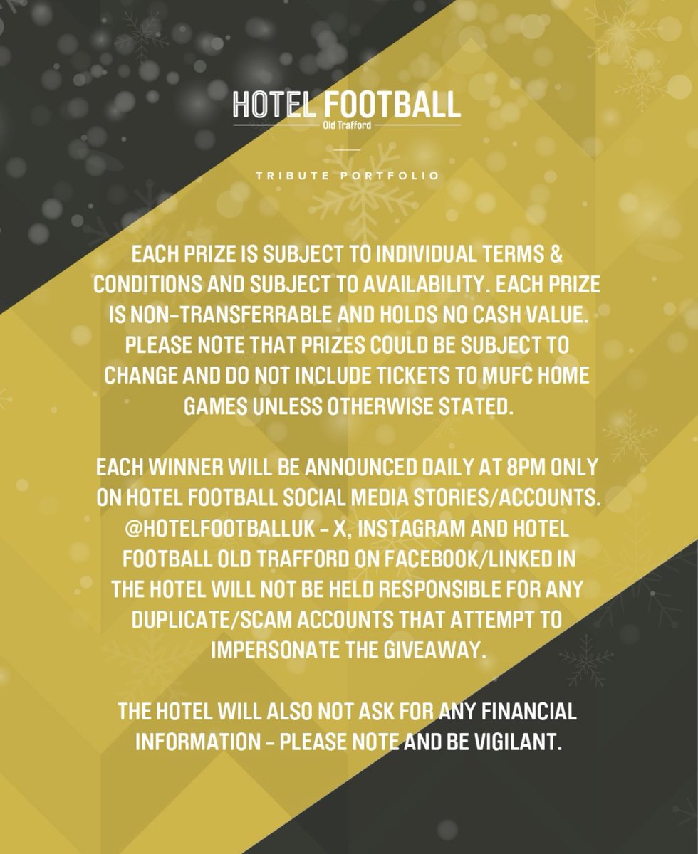 This prize is the perfect Christmas gift for the footie-fan in your life! ⚽🎁⁠
⁠
To be in with the chance of winning, all you need to do is:⁠
1️⃣Like this post⁠
2️⃣Follow our page⁠
3️⃣Tag your squad in the comments below⁠
🏅Winner announced at 8pm tonight⁠