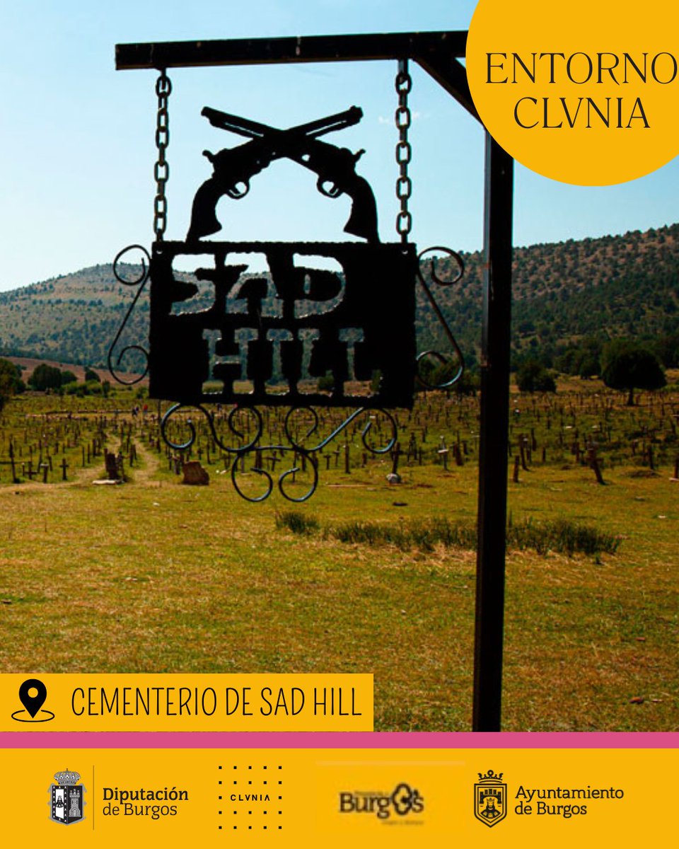 Monasterio de Santo Domingo de Silos
A 34' en 🚗 de @cluniasulpicia se encuentra esta joya del patrimonio burgalés. Complemento ideal tras una visita a la ciudad romana

❗Y para los amantes del western, aquí al lado está el Cementerio de Sad Hill de 'El bueno, el feo y el malo'