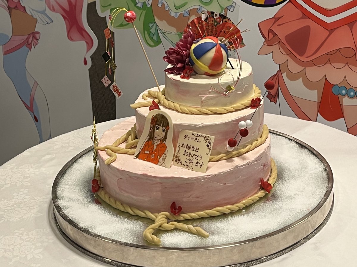 クリスマスケーキとダイヤちゃんバースデー🎂 #あげつちクリパ2025