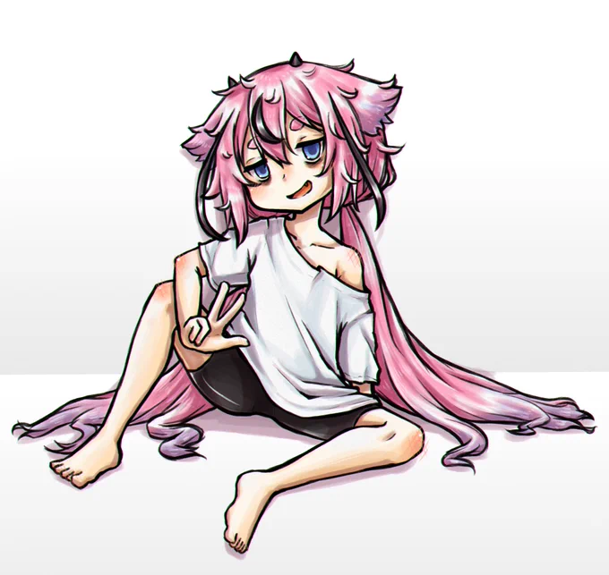 体調終わってるので体調悪そうなヒメちゃん