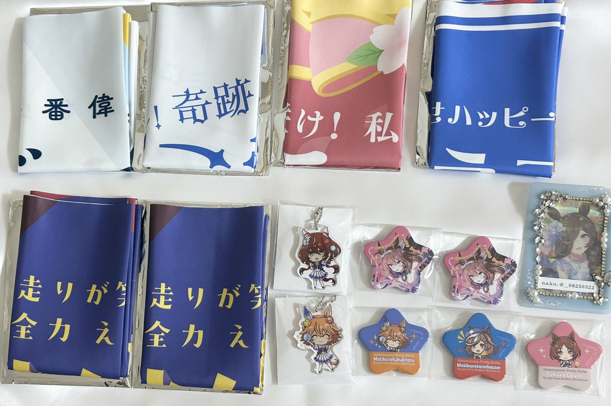 ウマ娘 プリティーダービー 脱出ゲーム 交換 譲 画像(布ポスター内容