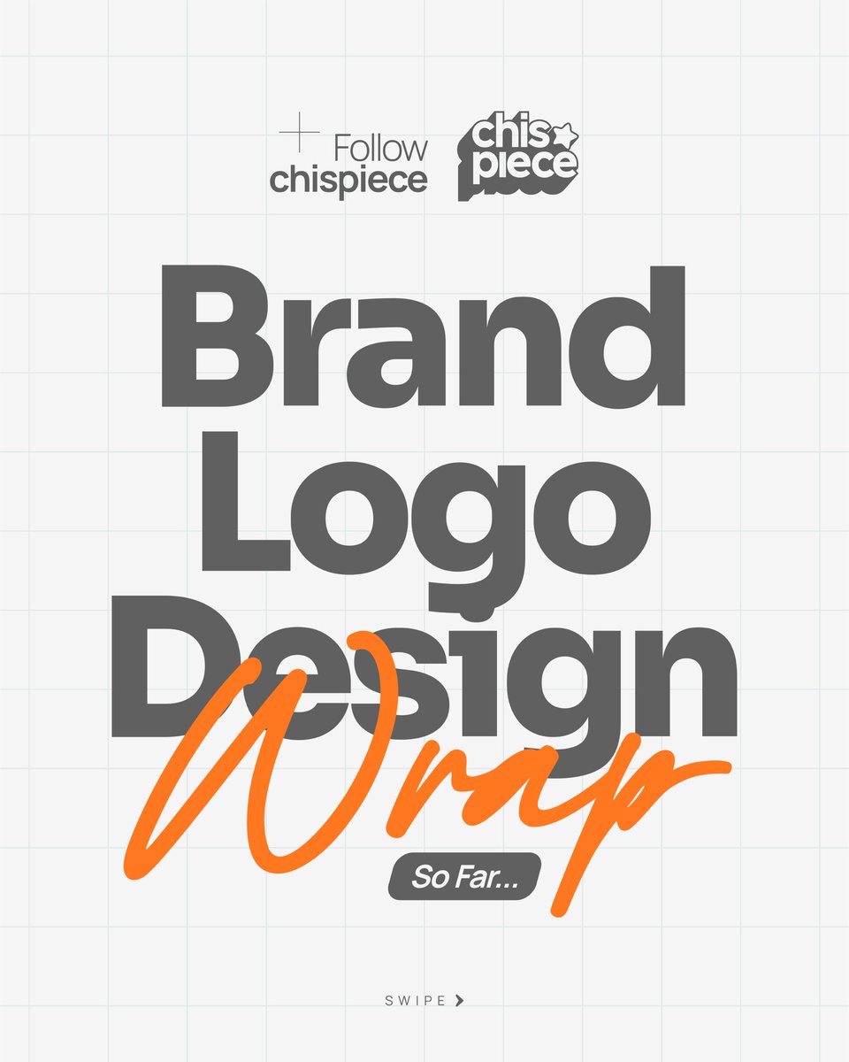 MeetChispiece's tweet photo. Brand logos, designed with intention — one mark at a time. ✨

Every great brand starts with a strong logo.

Follow the journey. 👀✨ 

#logo #lagos #branding #chispiece #business https://t.co/Un4ybQa3Lb