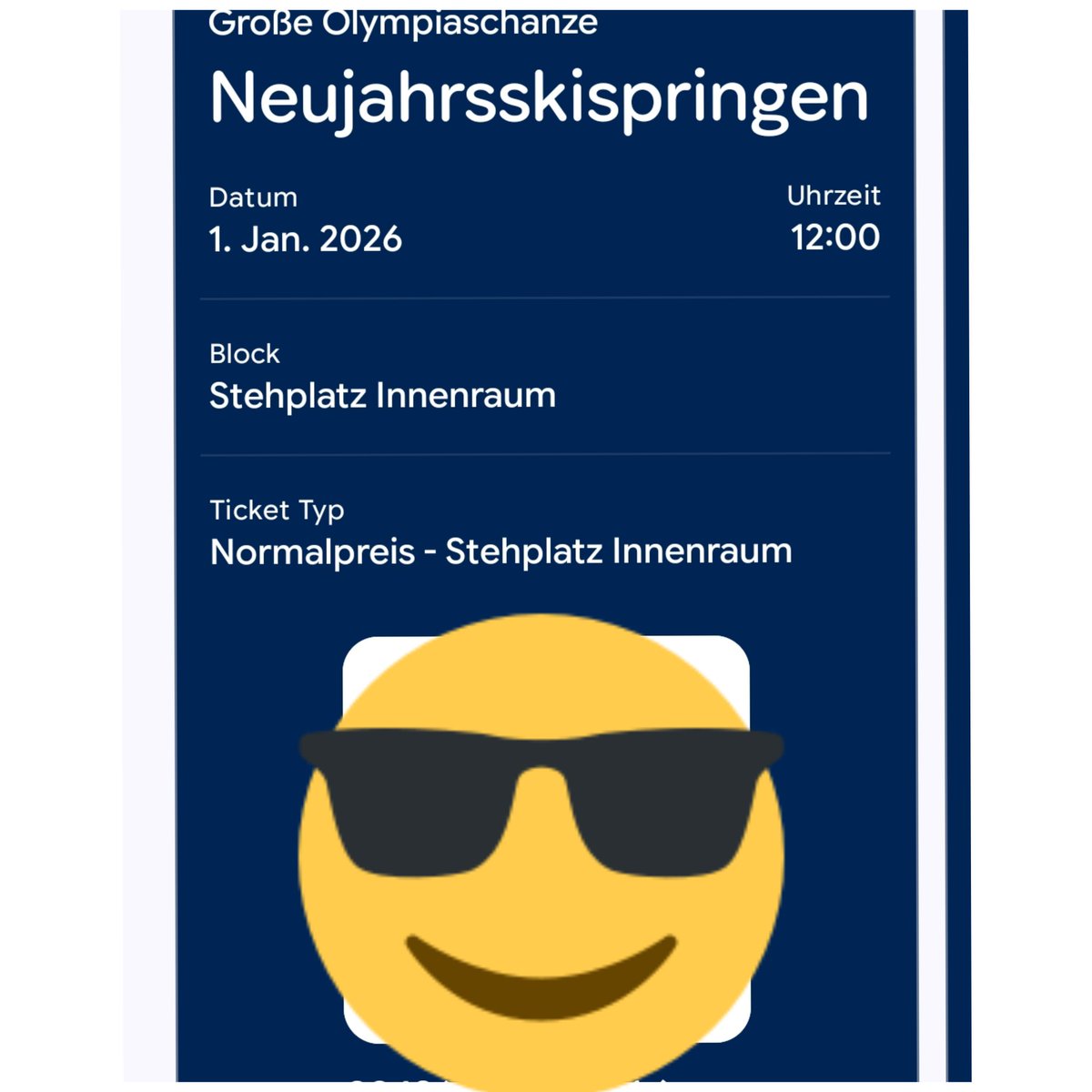 sgdtommy1953's tweet photo. So kann das neue Jahr beginnen.  Das erste mal überhaupt beim Skispringen dabei🥰.

@Vanessa73242953 freut sich besonders auf Andi #Wellinger 😘🥰.
#Vierschanzentournee https://t.co/aMeGN9ggSu