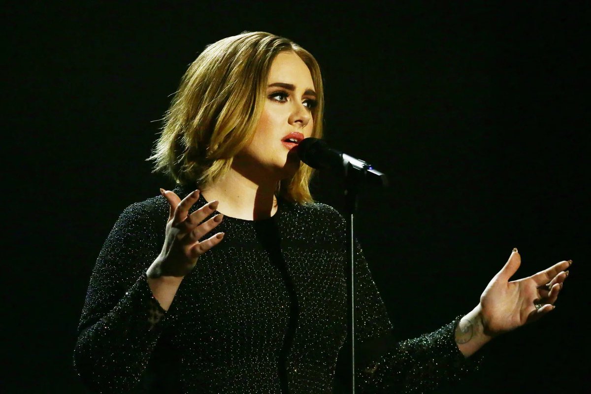 adelescharts's tweet image. none of them, Adele tho…